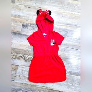 Disney junior minnie mouse swim cover up